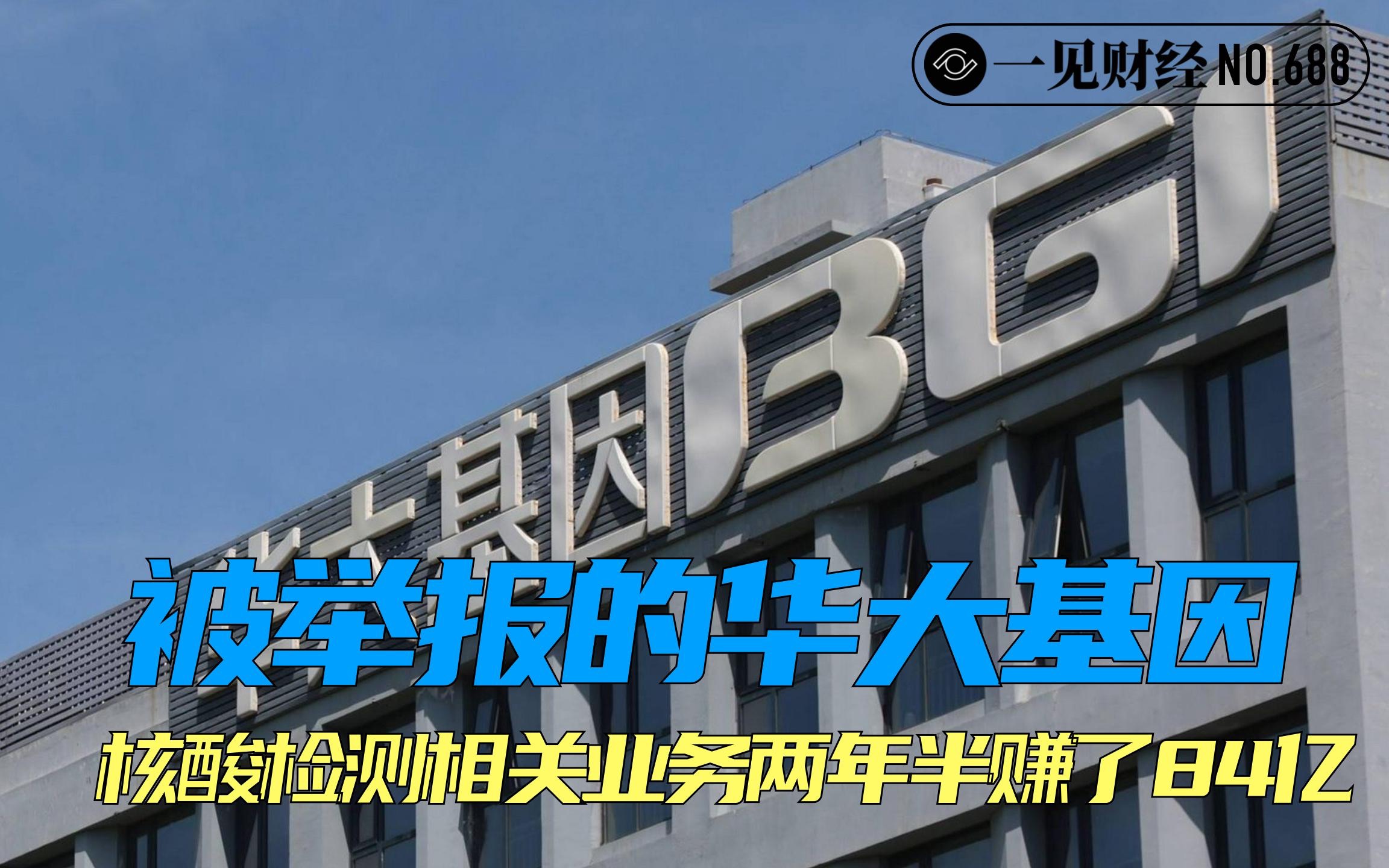 被举报的华大基因,核酸检测相关业务两年半赚了84亿哔哩哔哩bilibili