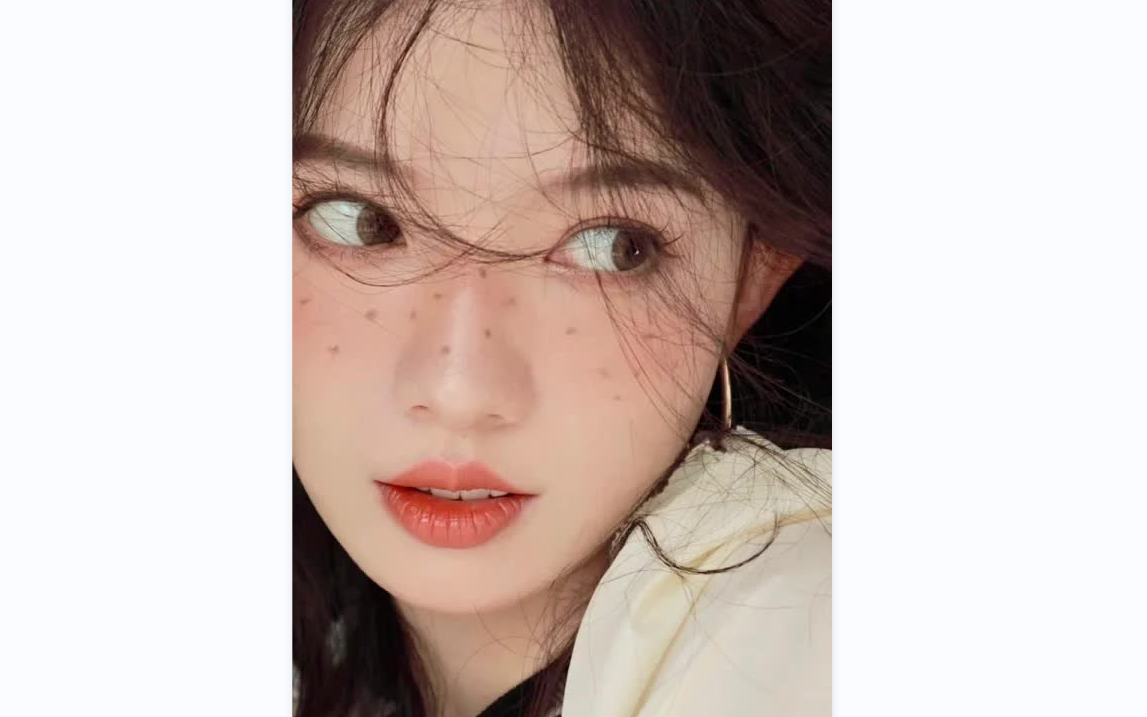 94秋冬必学雀斑妆|日系腮红画法 慵懒到犯规_哔哩哔哩_bilibili