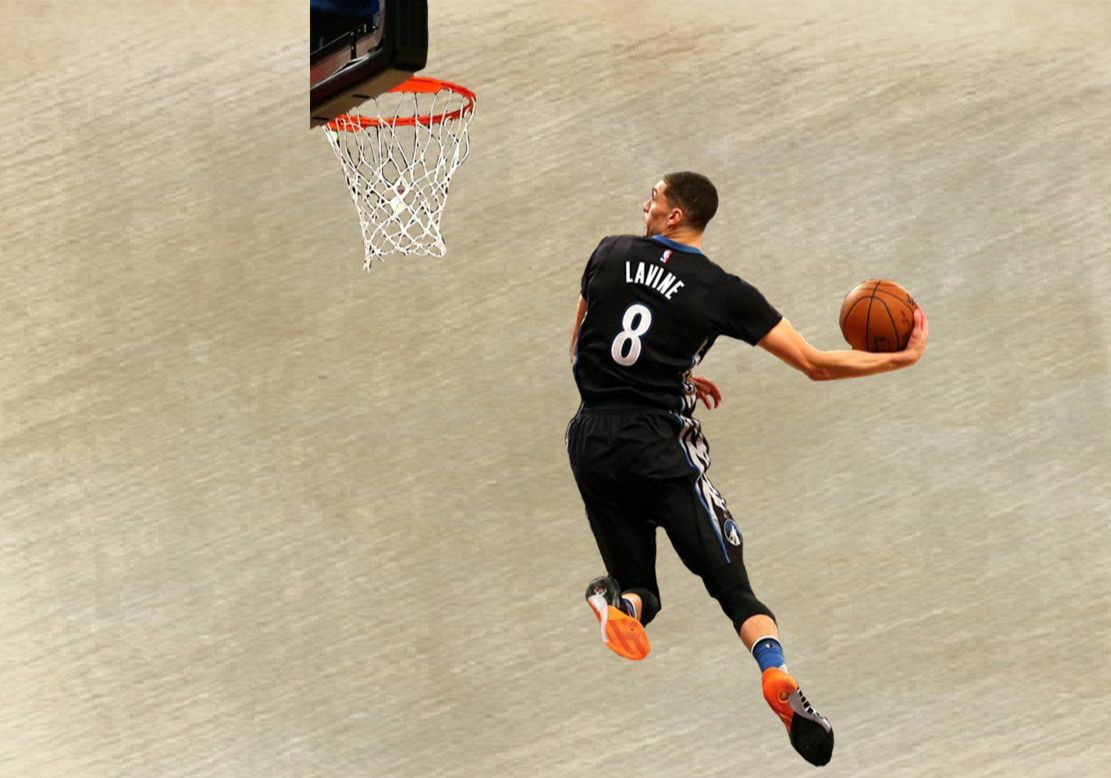 扣篮王Zach LaVine 扎克拉文,摧毁篮筐,飘逸扣篮High School Highlights哔哩哔哩bilibili