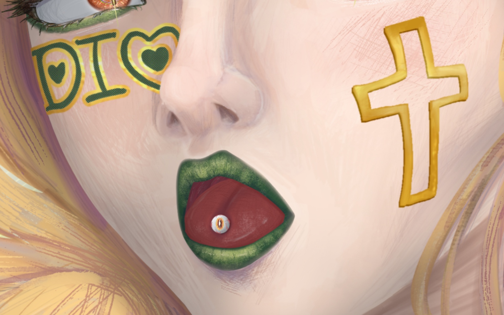 绘画过程〗女dioヾ(*ΦωΦ)ツ