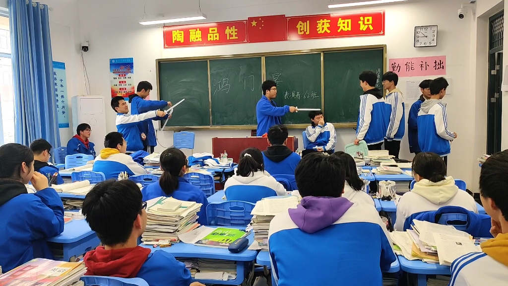 周口实验高级中学2021届62班高一课本剧《鸿门宴》_哔哩哔哩_bilibili