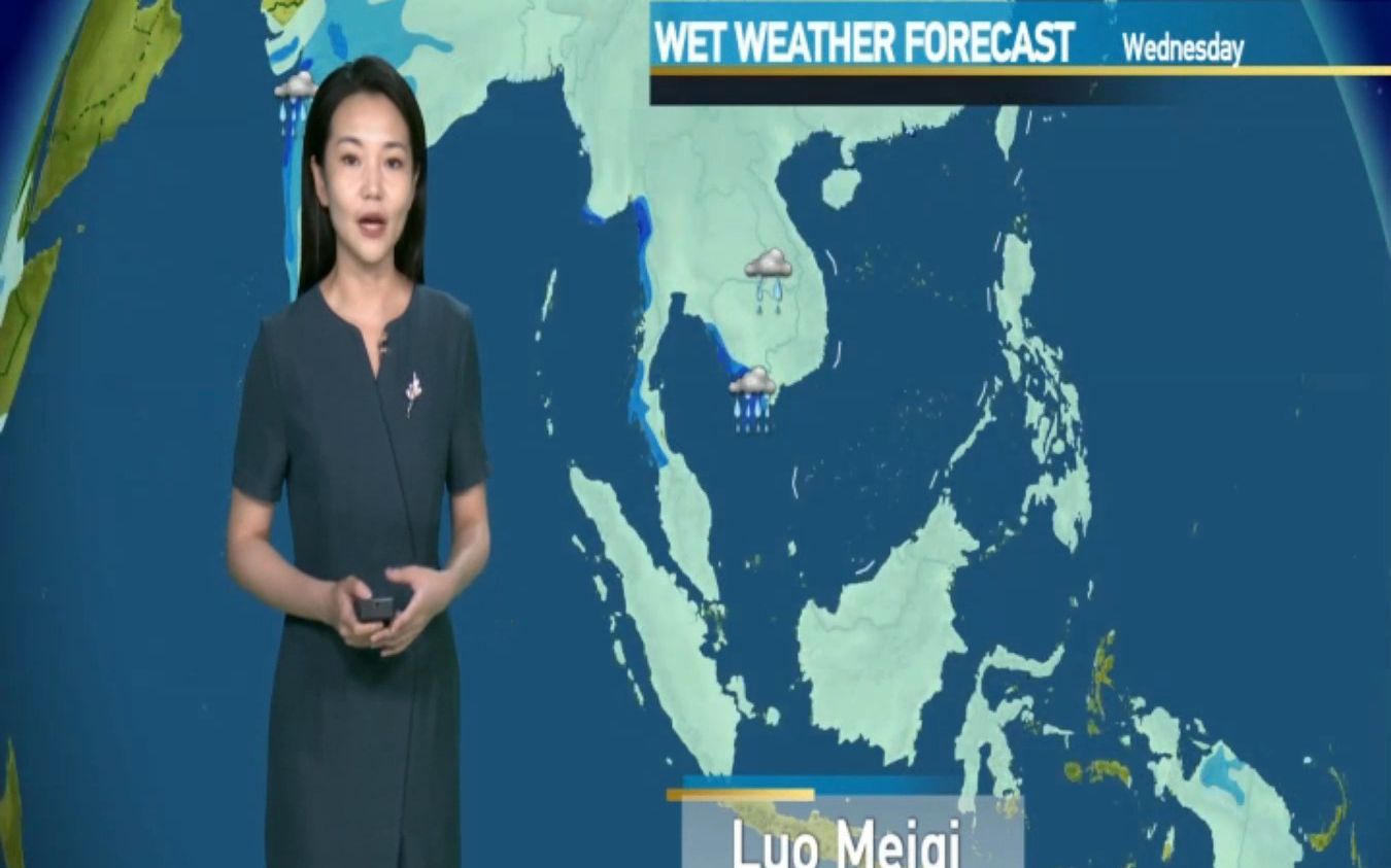 【20230719】全球天气预报英文版 cgtn weather