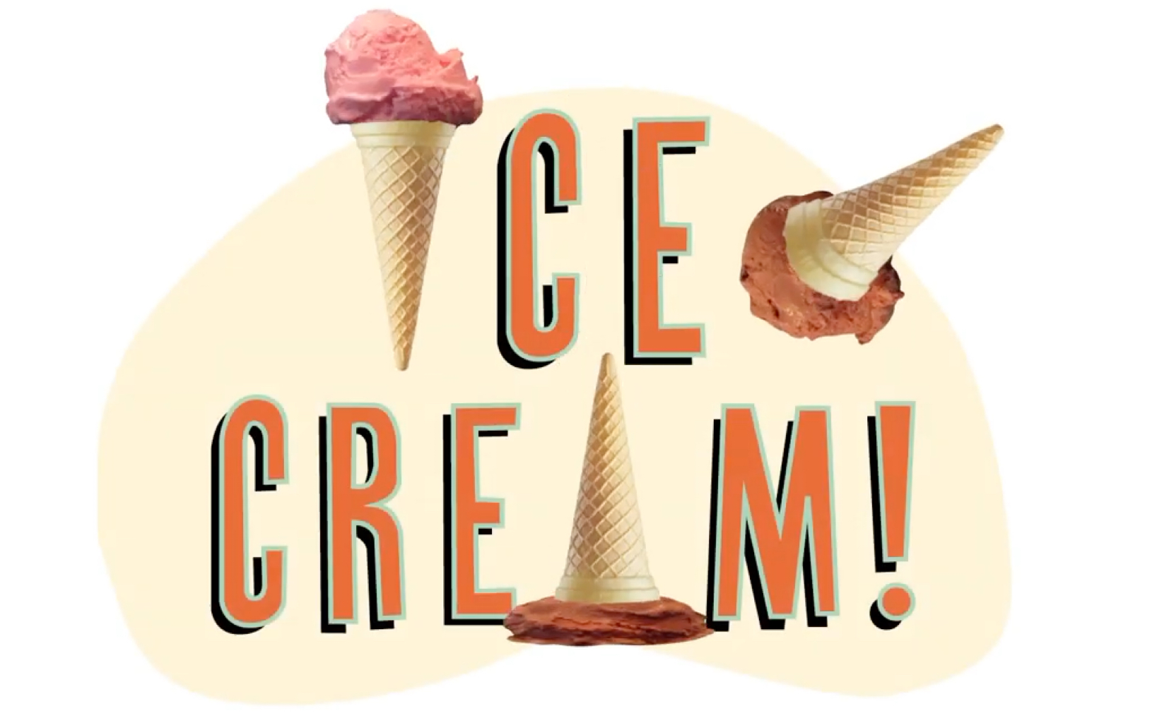 eat icecream图片
