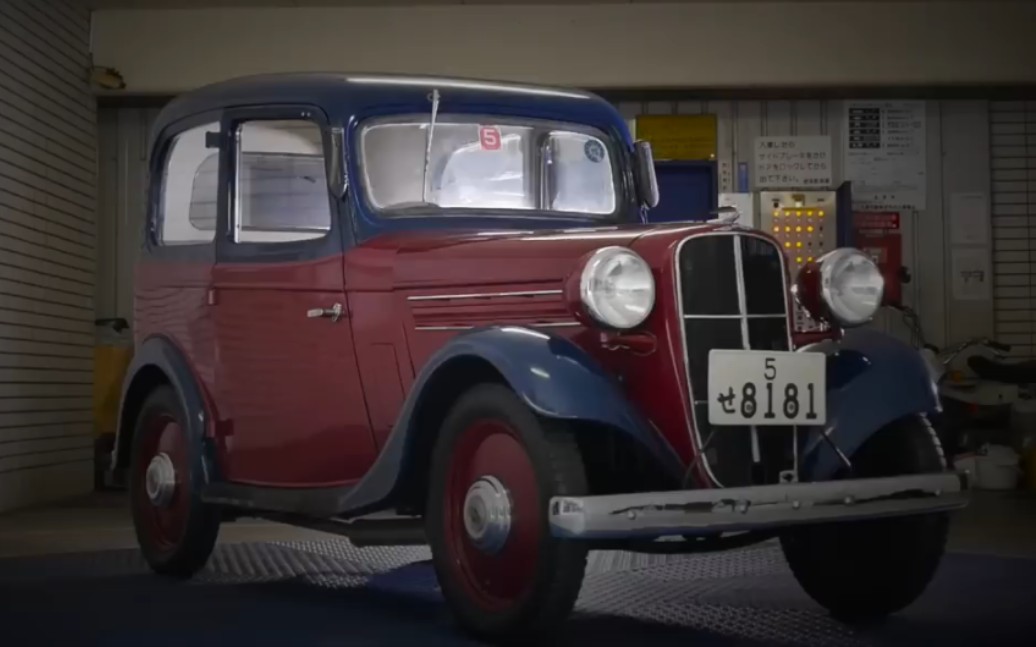 【小小的也很可愛】1937 日產達特桑16型雙門轎車 靜態展示