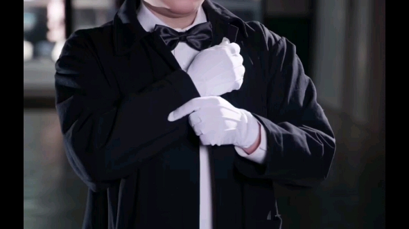 西安acc漫展cos特工阿福,蝙蝠侠管家(同人)