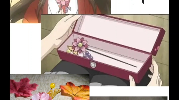 巴卫送奈奈生的定情发簪奈奈生发簪同款