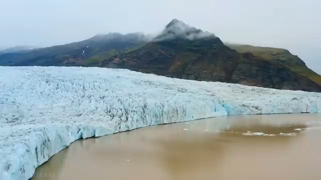 冰岛4k-带舒缓音乐的风景