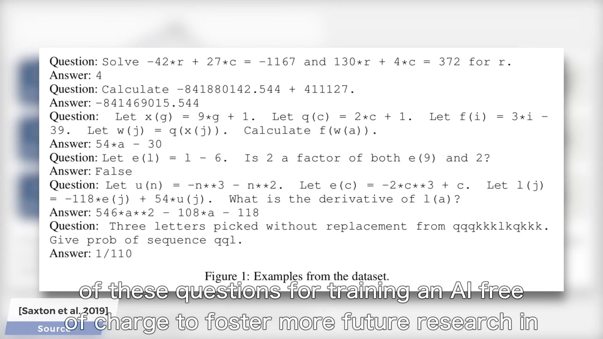 【 两分钟论文 】DeepMind Made a Math Test For Neural Networks(英文字幕)哔哩哔哩bilibili