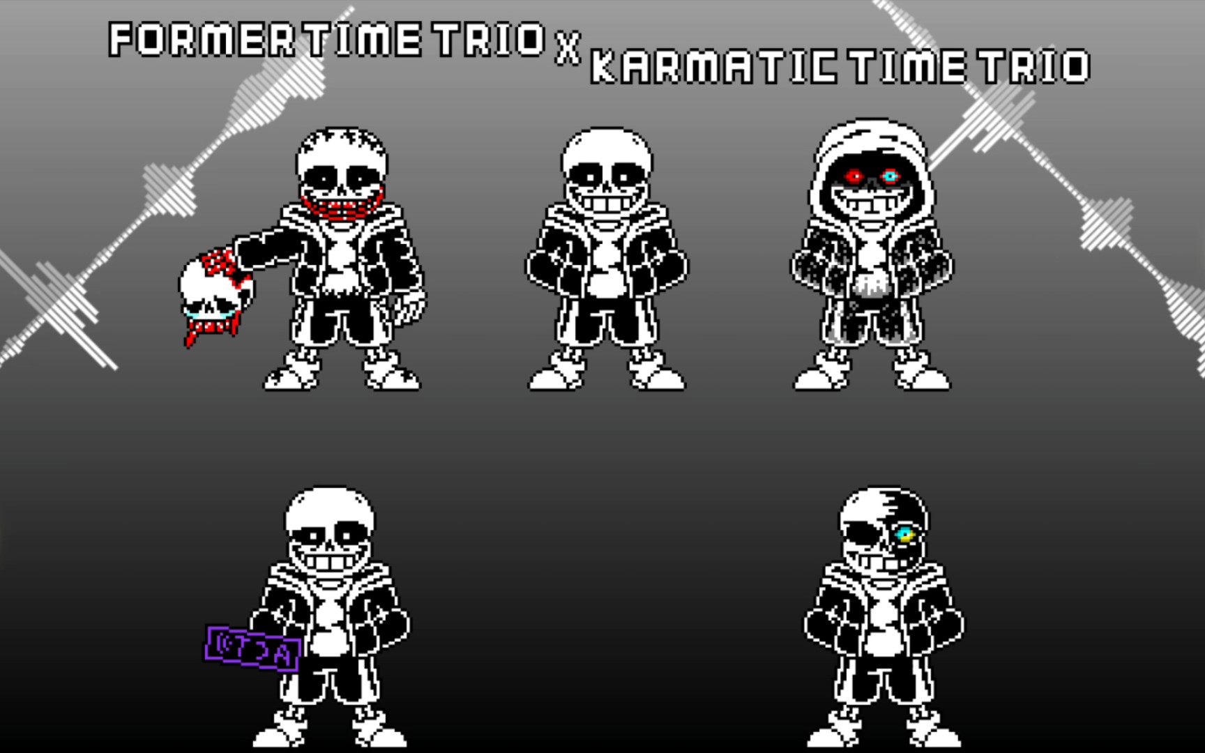 [图][三重往日时光 X 三重因果报应 第一到三阶段]Former Time Trio X Karmatic Time Trio Phase 1-3