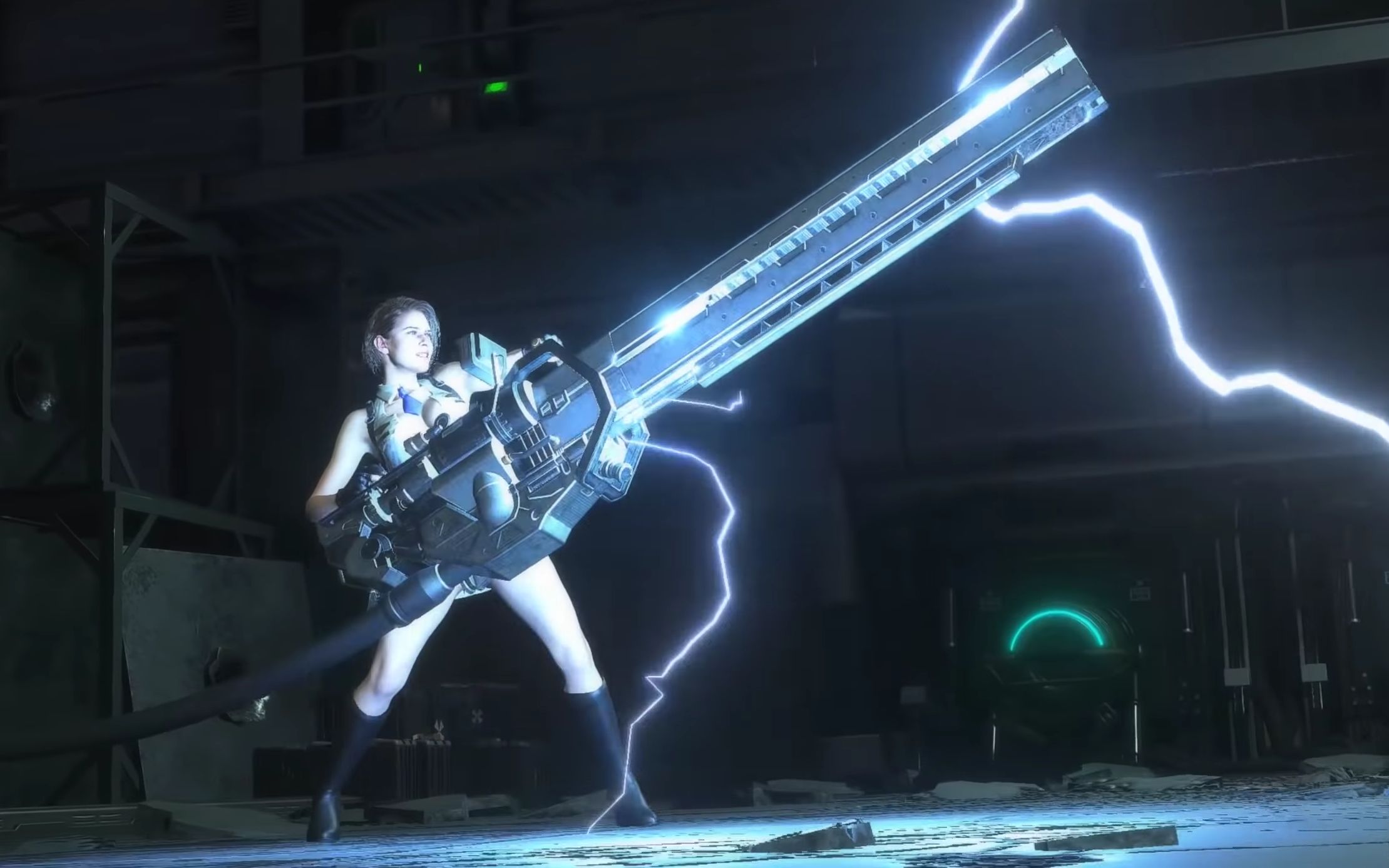 生化3吉尔doa红叶经典白色jing服mod游玩集锦③