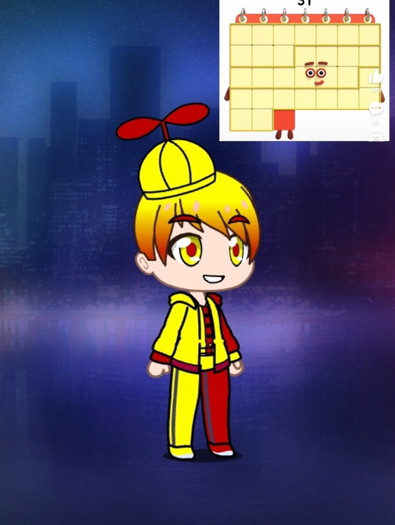 数字方块拟人31-40