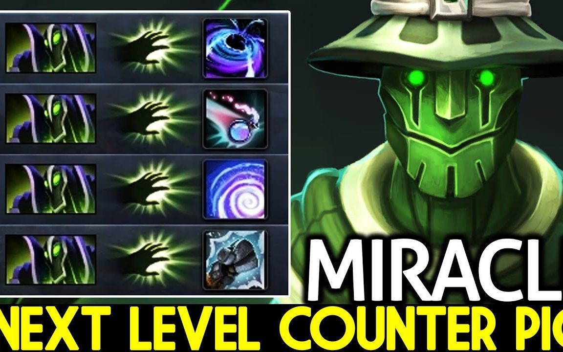 【dota2】miracle & 拉比克 这技能偷得你一愣一愣 by dota2 high