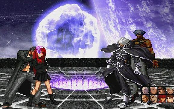 【mugen】 12p八神&八神秋叶 vs 12p ev队 ev蛇:我时停都没放出来