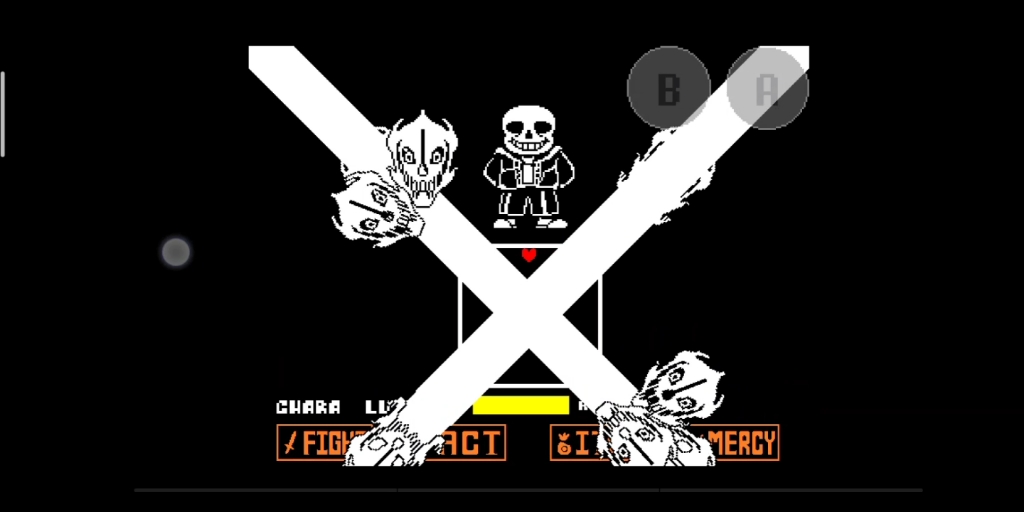 undertale手机版sans审判战一药