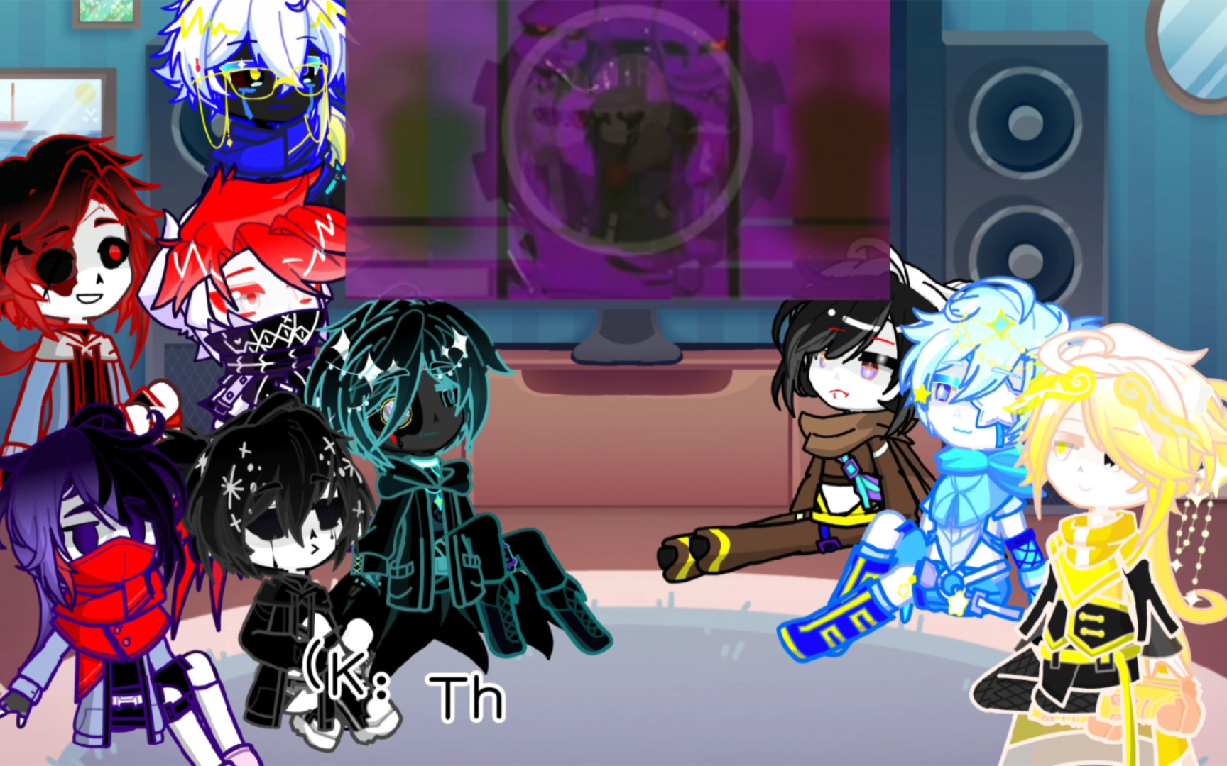 【sanss au react to ?】(part 4/?