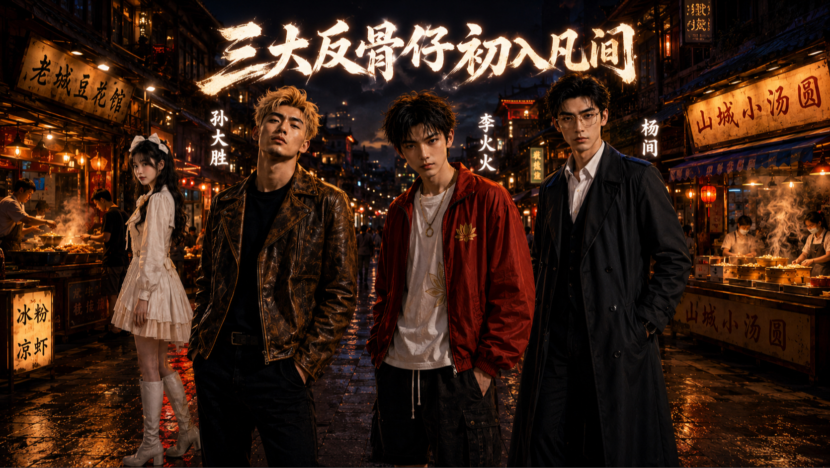 天庭三大反骨仔初入凡间