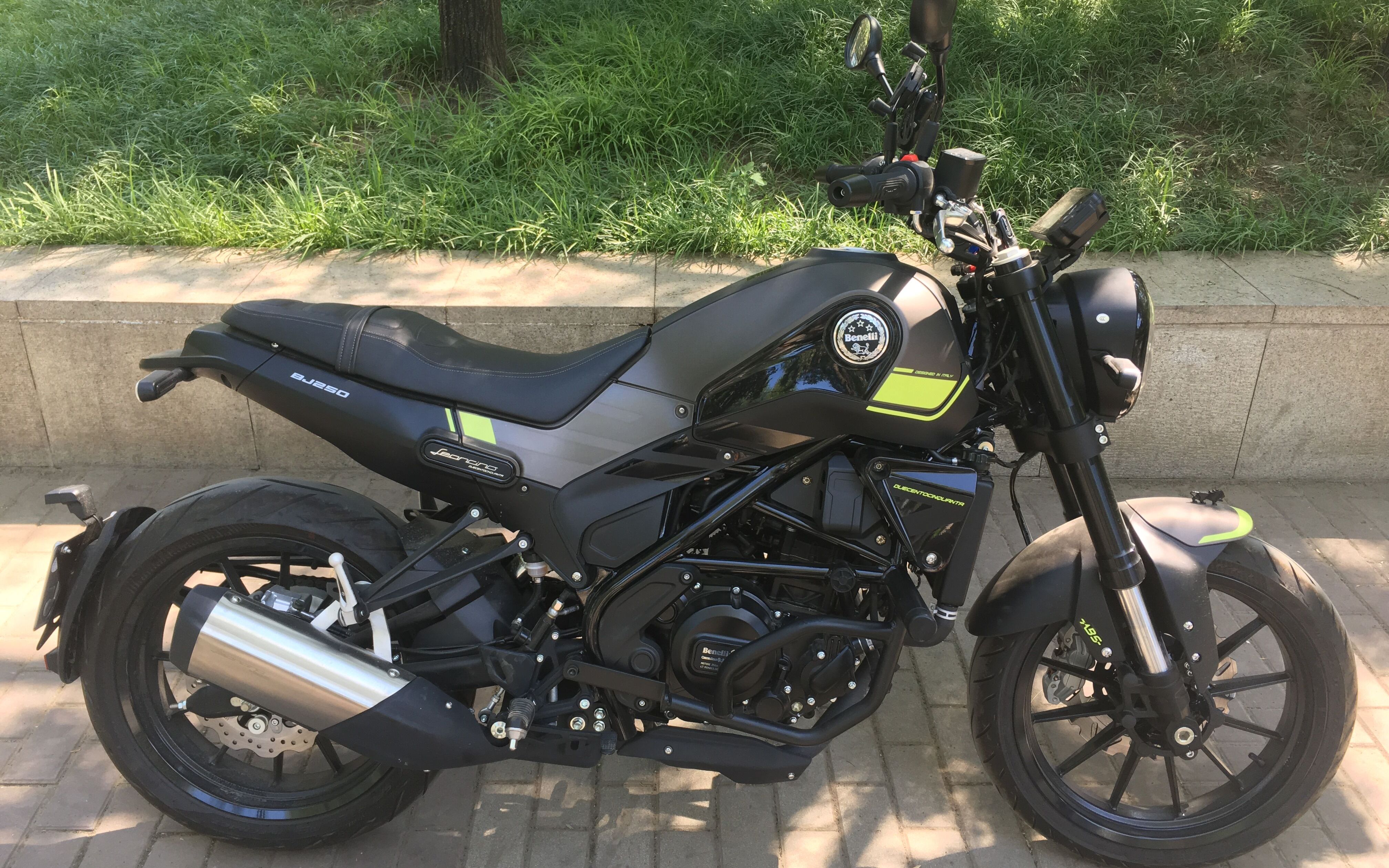 活动作品鱼咸测评02贝纳利幼狮250颜值很高配置良心的一款复古街车