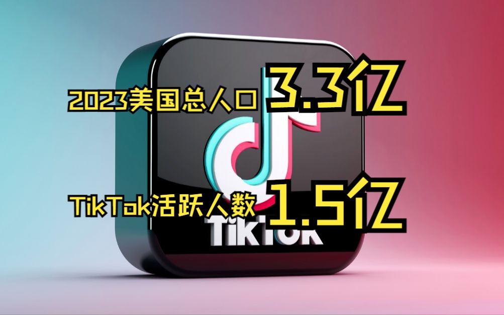 未来三年最火的跨境电商平台TikTok,2023年数据分析哔哩哔哩bilibili