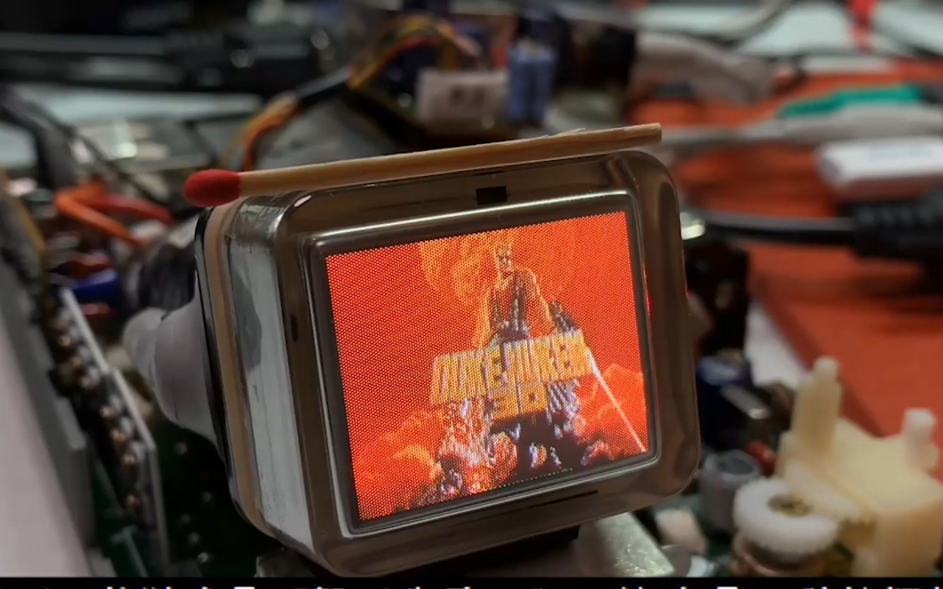 【盖蛋慢镜头】高速慢镜头下的电视是如何运作的@柚子木字幕组