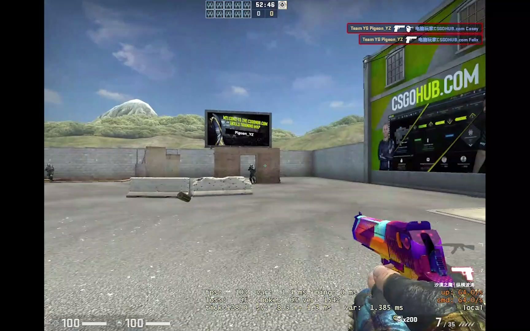 csgo skills training 热身训练 ep13:移动靶