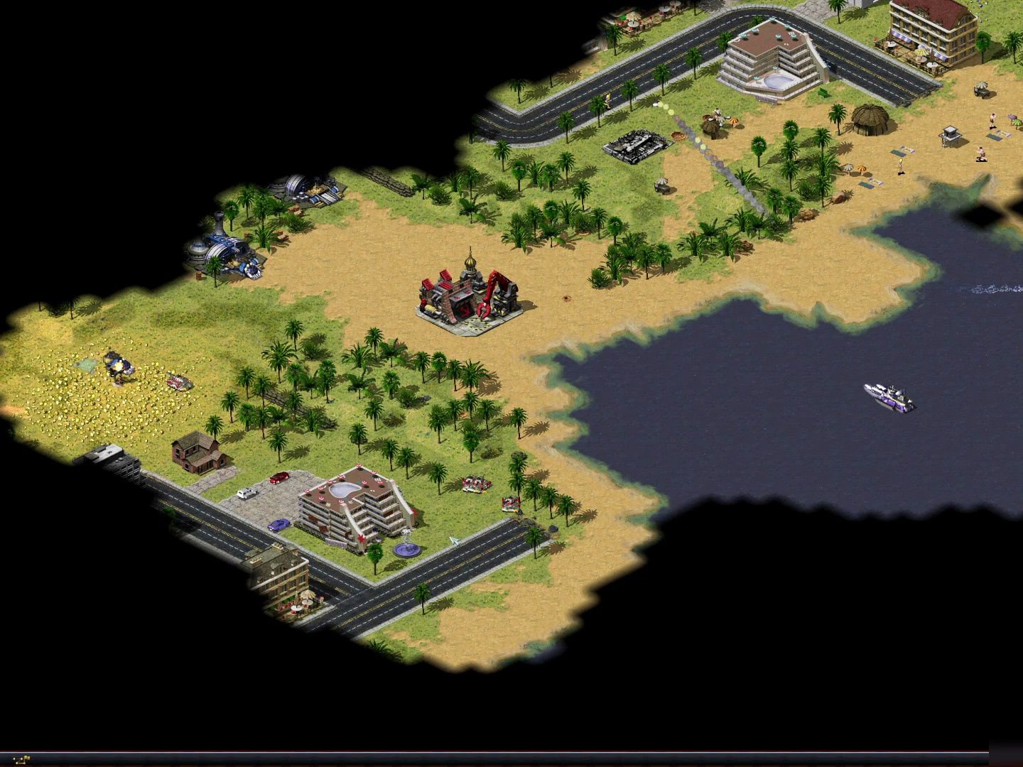 红警2 苏2速通打法5.42直播录像