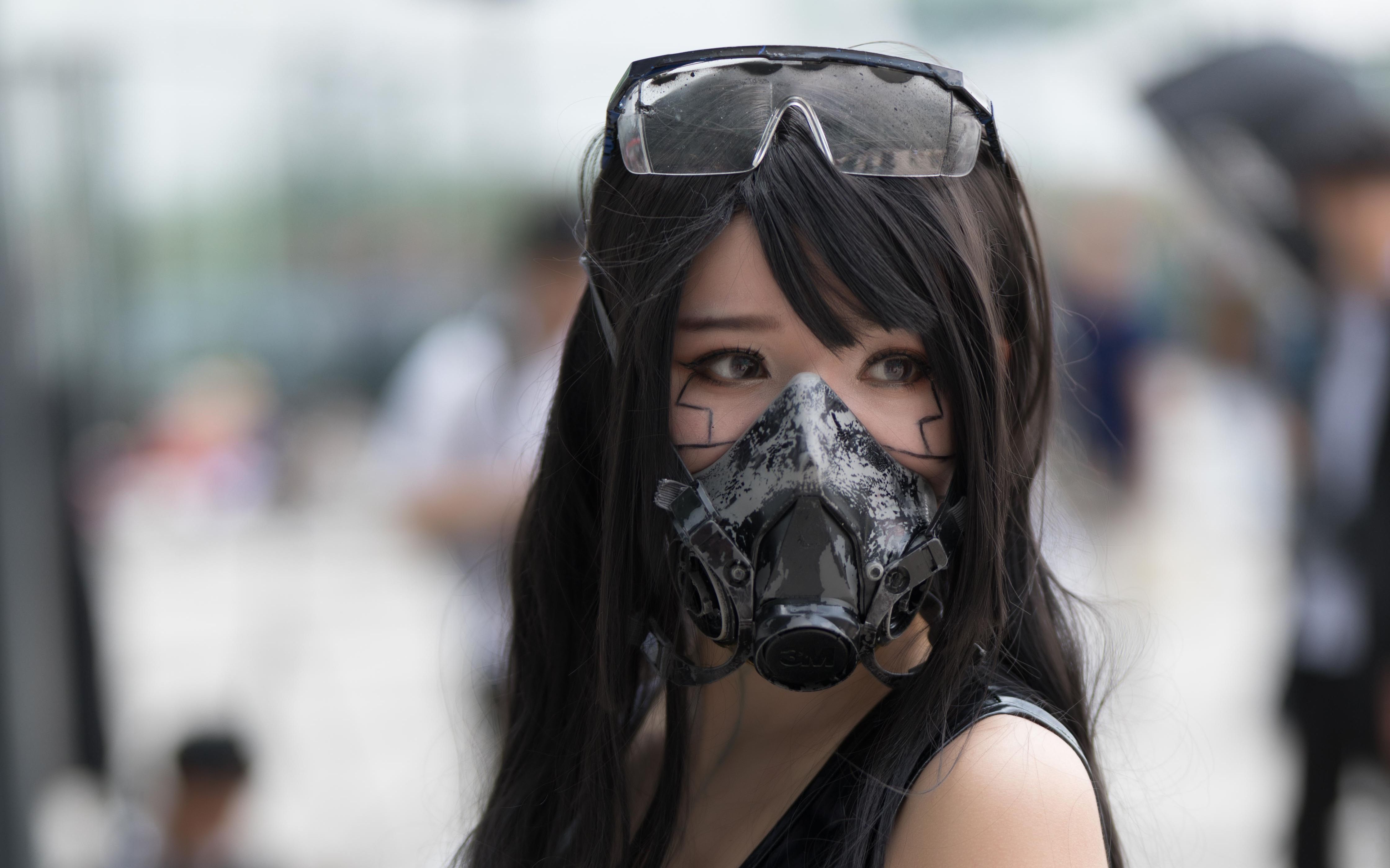 漫展上喜闻乐见的皮衣小姐姐-成都世界线day2