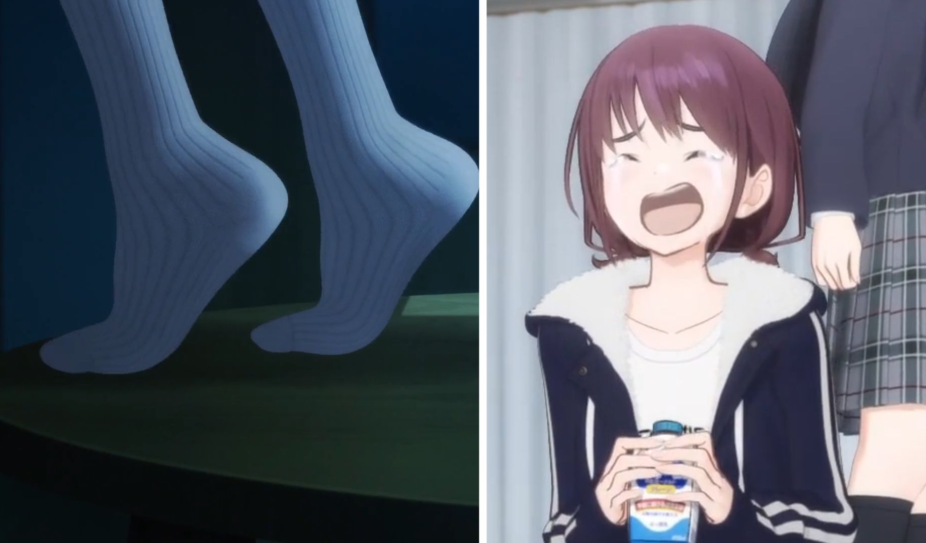 "女主的白袜小脚,哭都这么可爱~"