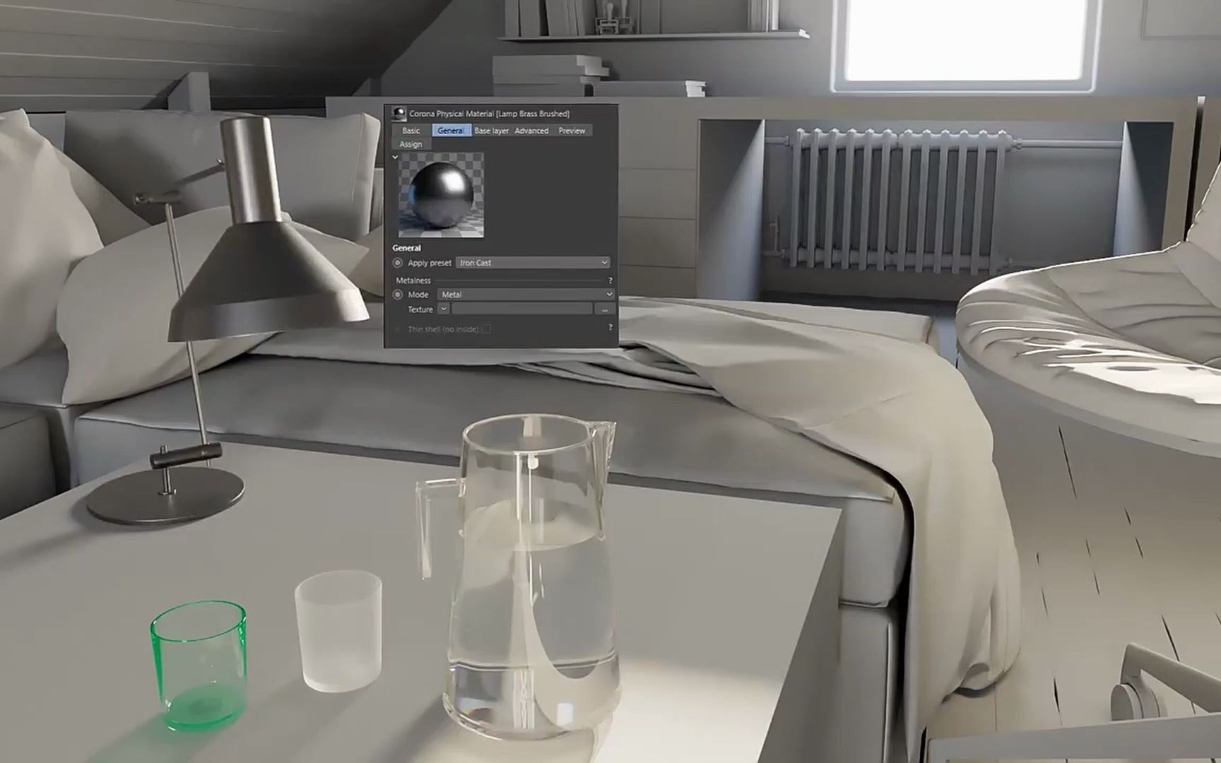 c4d插件-专业高性能实时交互渲染器 corona renderer 8   7 for