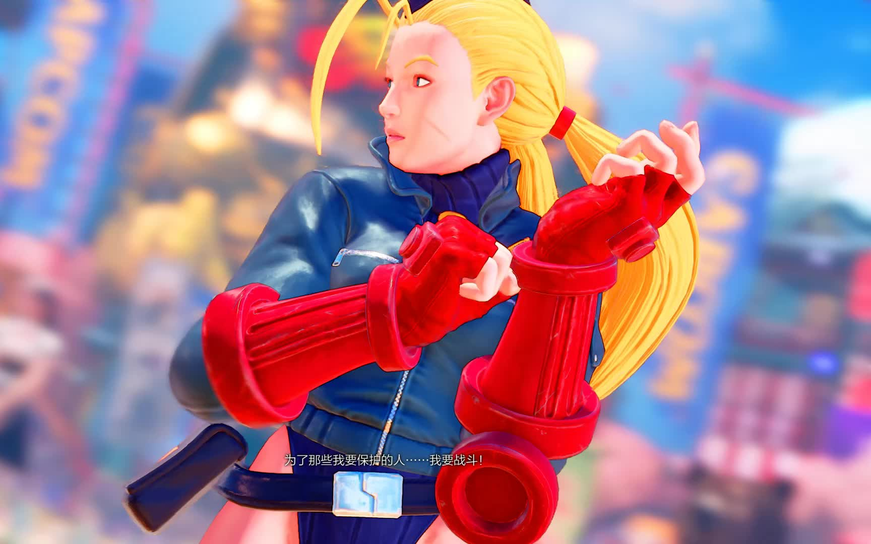 嘉米对战春丽,这个嘉米挺好看的,街霸5游戏实况