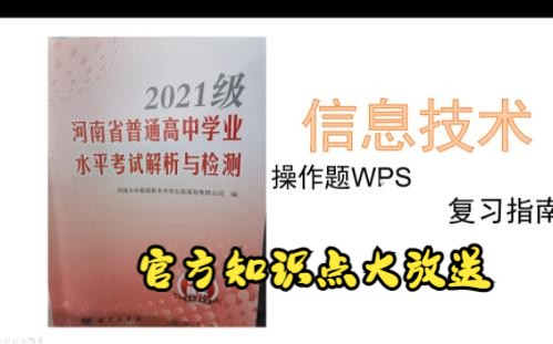 学考WPS系统复习指南官方知识点指导哔哩哔哩bilibili