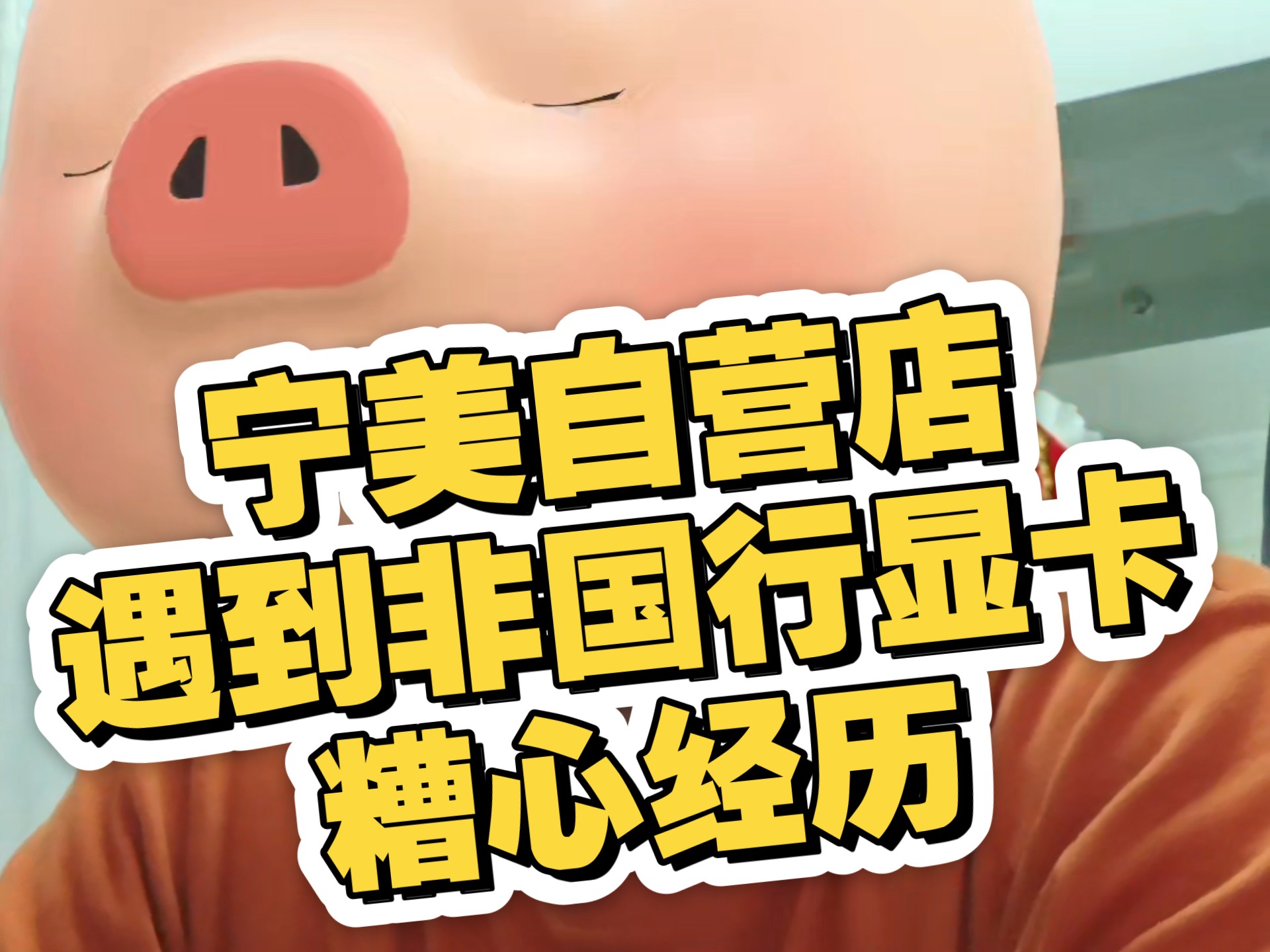 京东宁美国度自营店遇到非国行显卡,玩文字游戏的糟心经历,网友们一定要擦亮眼睛不要相信自营和正品行货字样