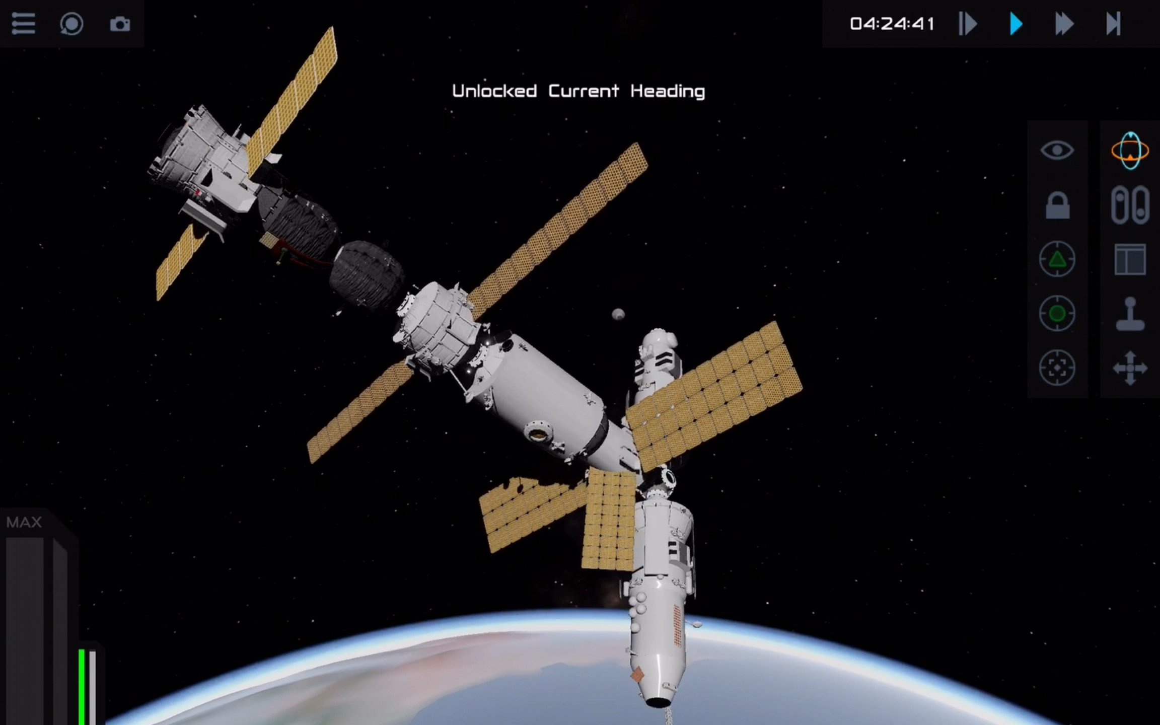 和平号空间站建设第4期 晶体号对接 简单火箭2