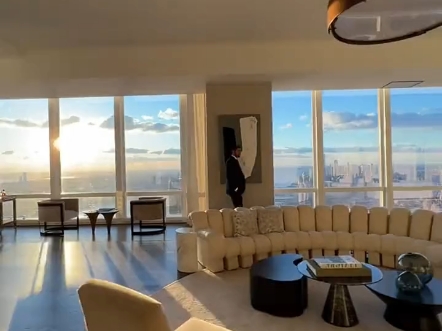 纽约曼哈顿超级大平层公寓