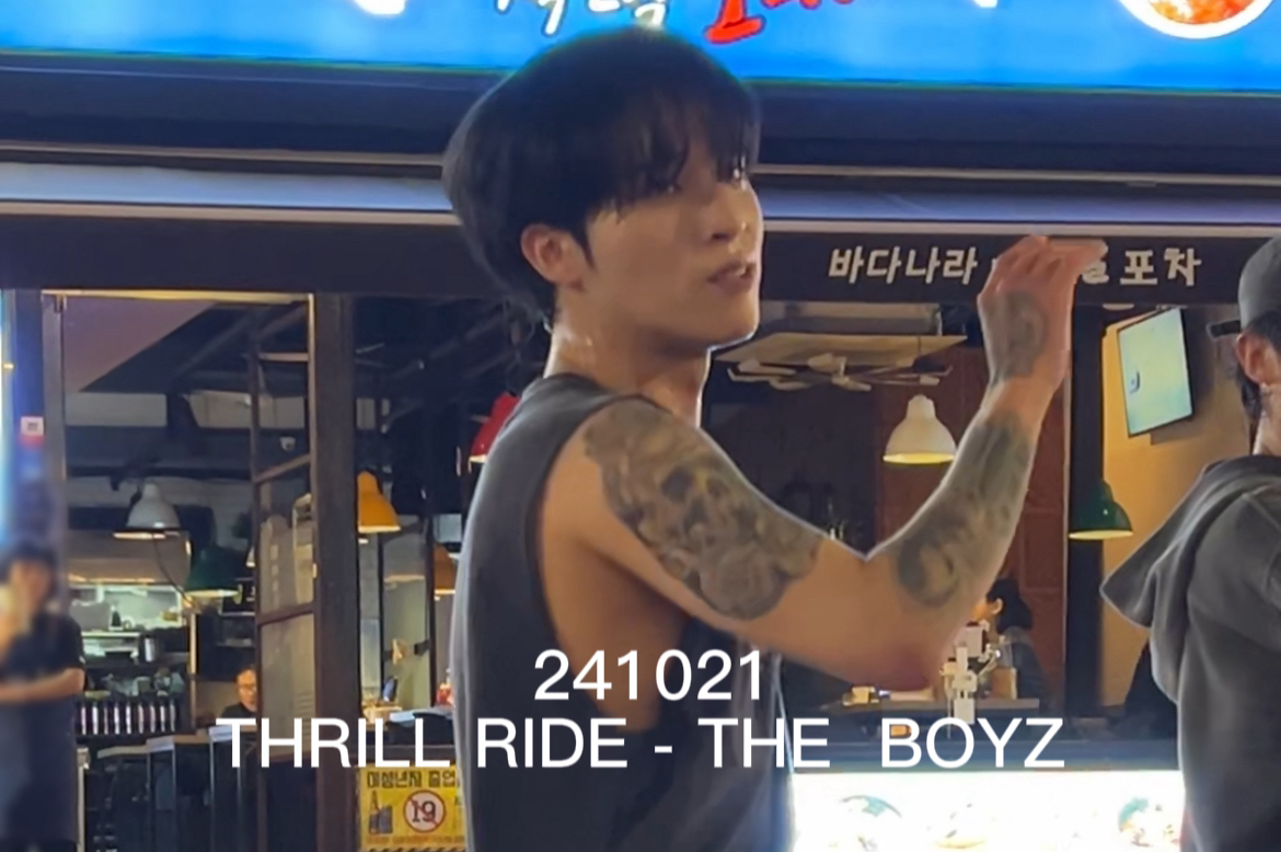 241021 李太永(tev)|THRILL RIDE  THE BOYZ哔哩哔哩bilibili