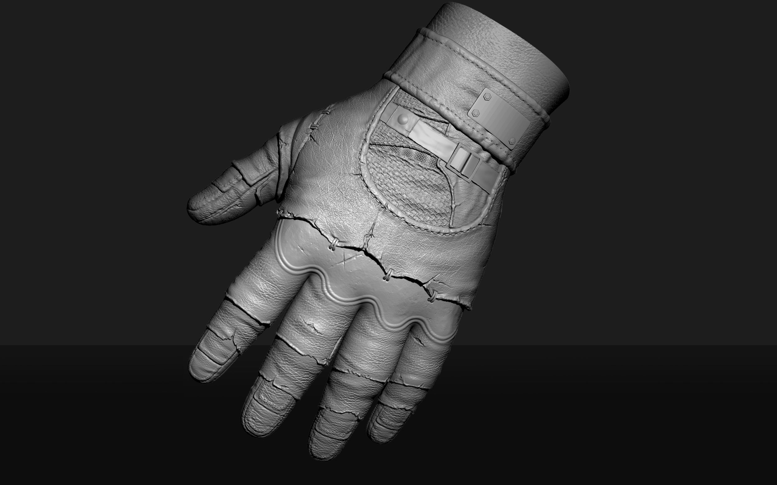 zbrush角色手部雕刻演示