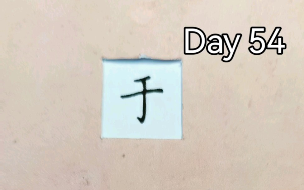 100个常用规范字百日打卡Day54:“于”字,#百日打卡#零基础学硬笔哔哩哔哩bilibili