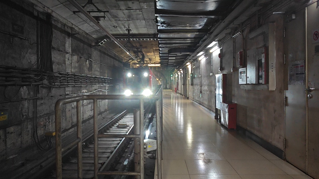 【佛山地铁】广佛线桂城站沥滘方向进站