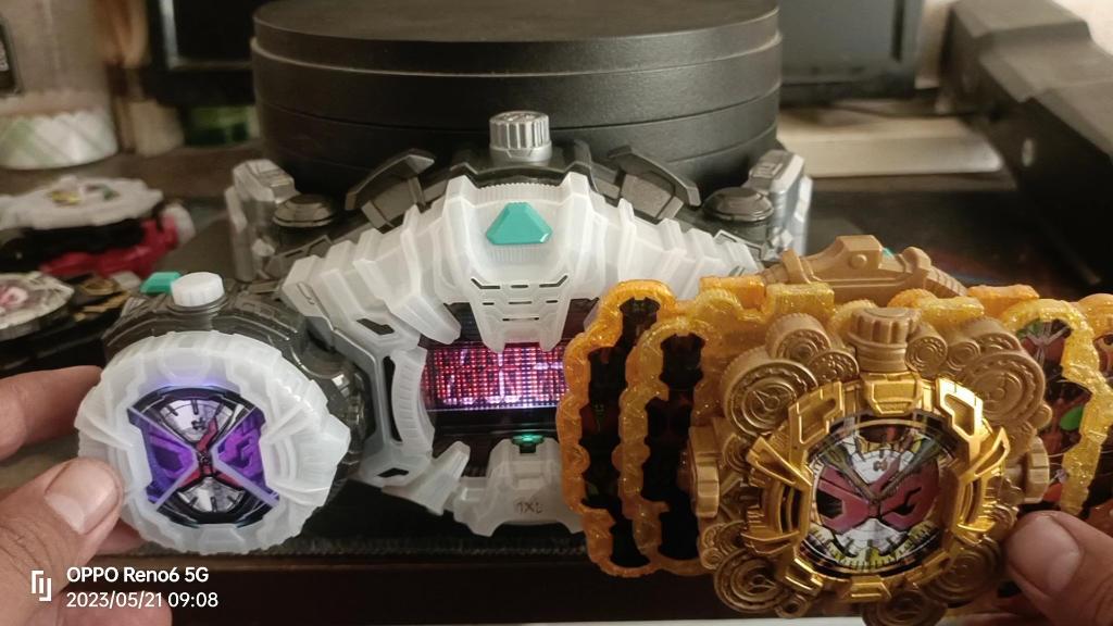 时王系列 时空驱动器 崇皇时王 大金表 音效巨tm长