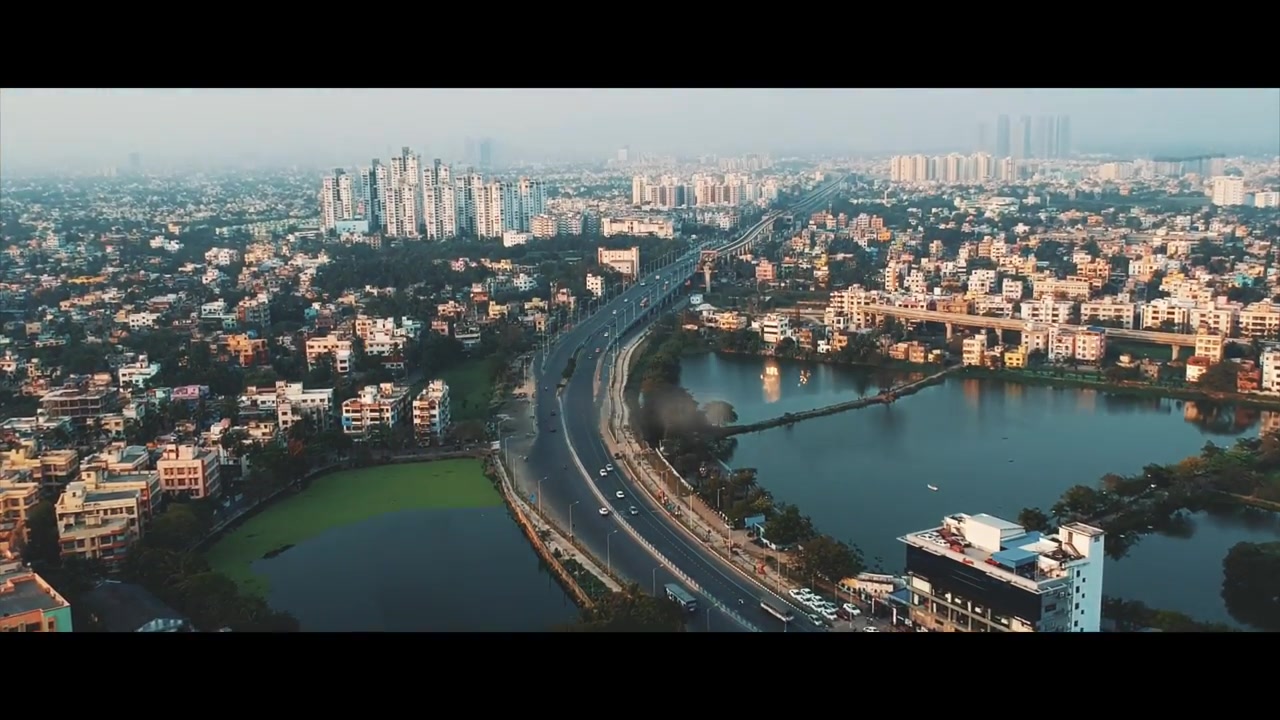 20加尔各答航拍patuli - highland park - dji spark - 4k_哔哩哔哩