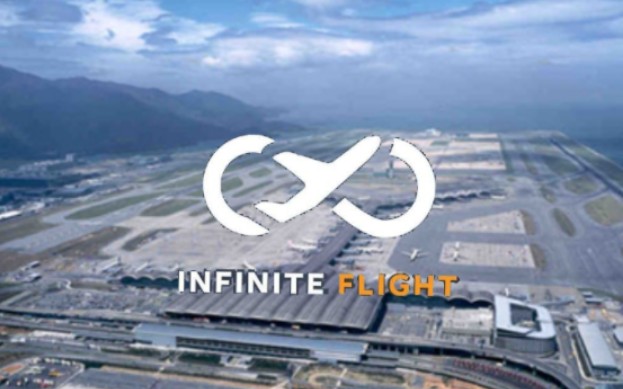 [图]【Infinite Flight】还原香港国际机场的24小时，世界各地的宽体机齐聚一堂