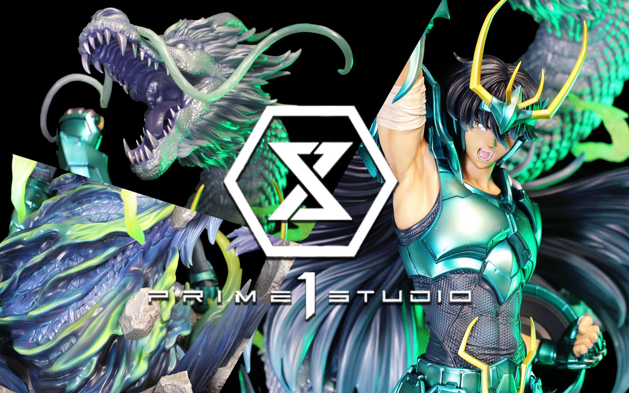 【模玩展示】【p1s】【天龙座紫龙】【圣斗士星矢】紫龙 · prime1