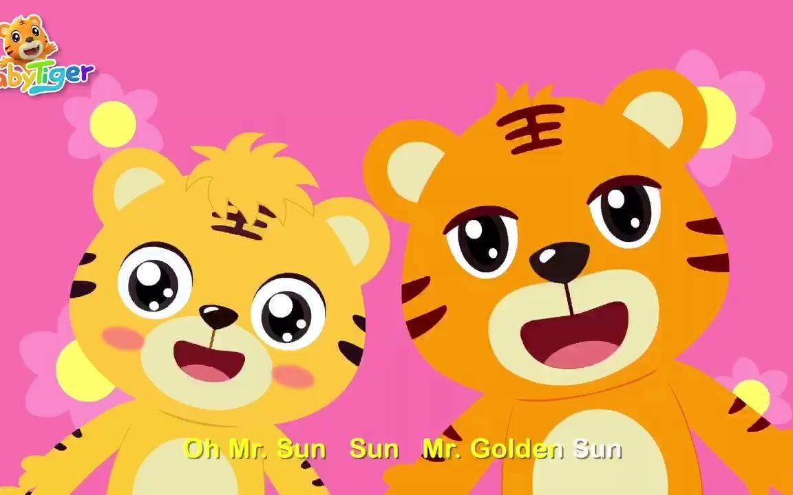 贝乐虎babytiger英语儿歌动画系列 oh mr. sun 哦太阳先生