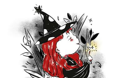 【ipad绘画】红发小魔女绘画过程