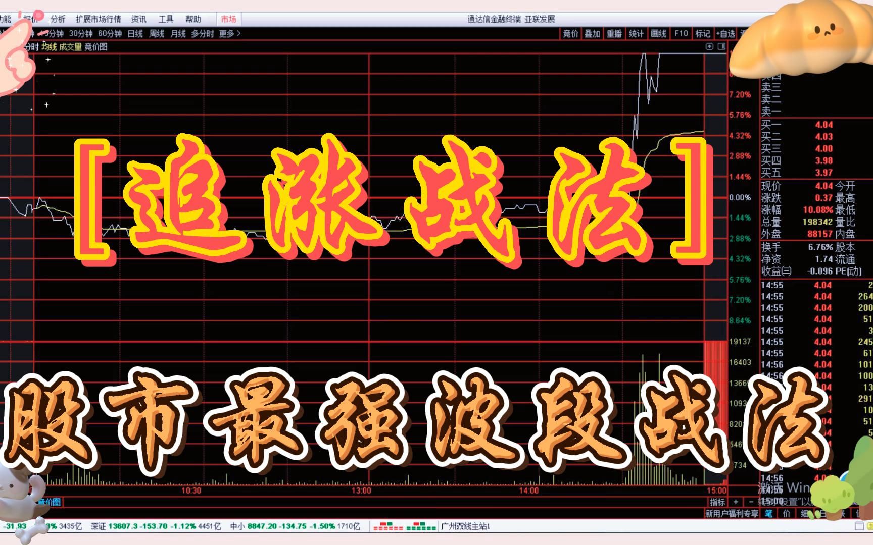 [追涨战法]——股市最强波段战法,绝对的黑马,坐等飙升,免费分享选股公式!哔哩哔哩bilibili