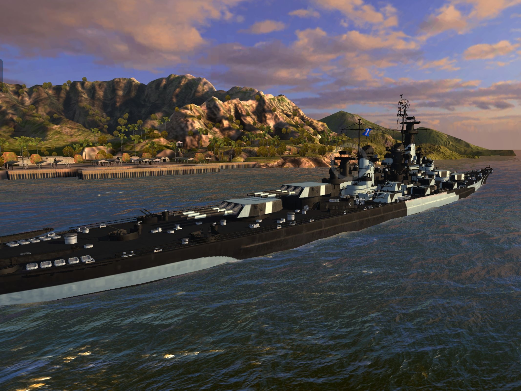 战舰世界闪击战黑色蒙大拿测评