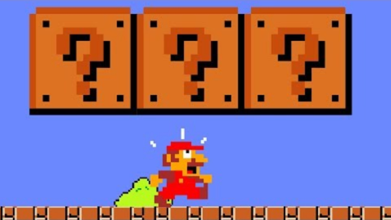 超级玛丽:马里奥超搞笑动画 大叔再也顶不了砖块了_哔哩哔哩_bilibili