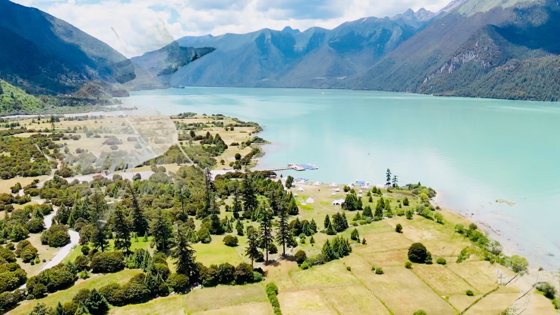 亚洲小瑞士 鲁朗小镇