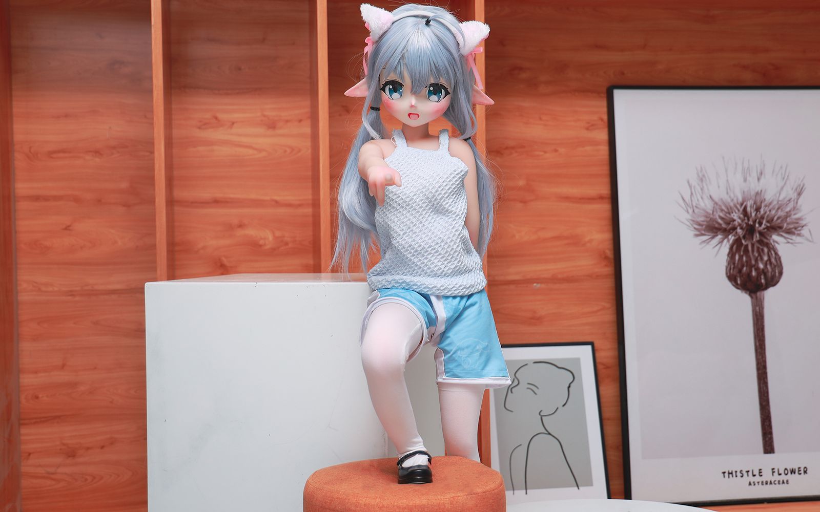 手办等身玩偶梦之雅官方吉祥物萌芽