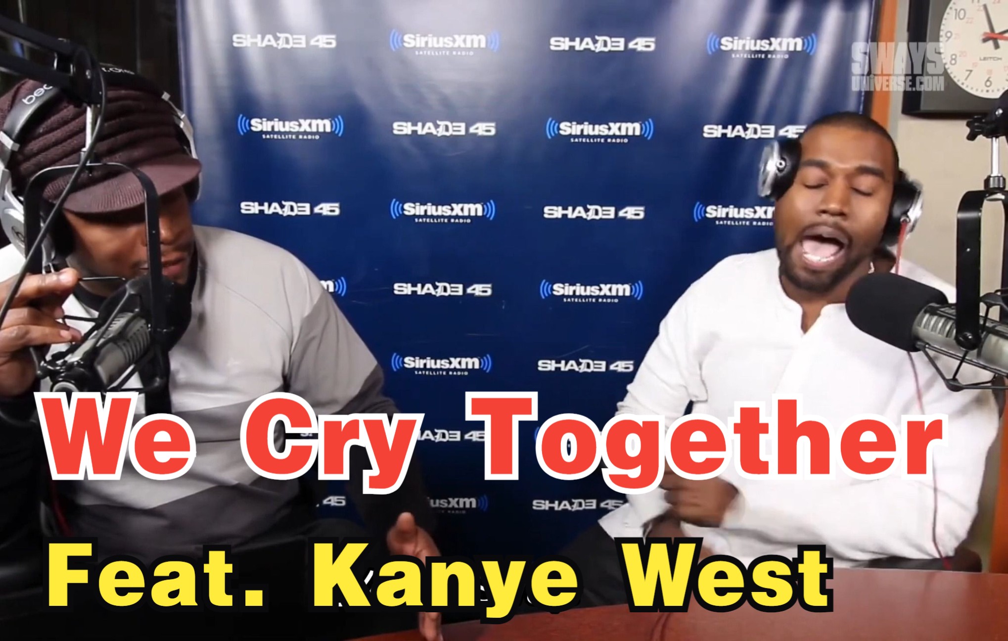 [图]Kanye与Kendrick lamar梦幻联动: We cry together Remix - Feat.Kanye West, Sway