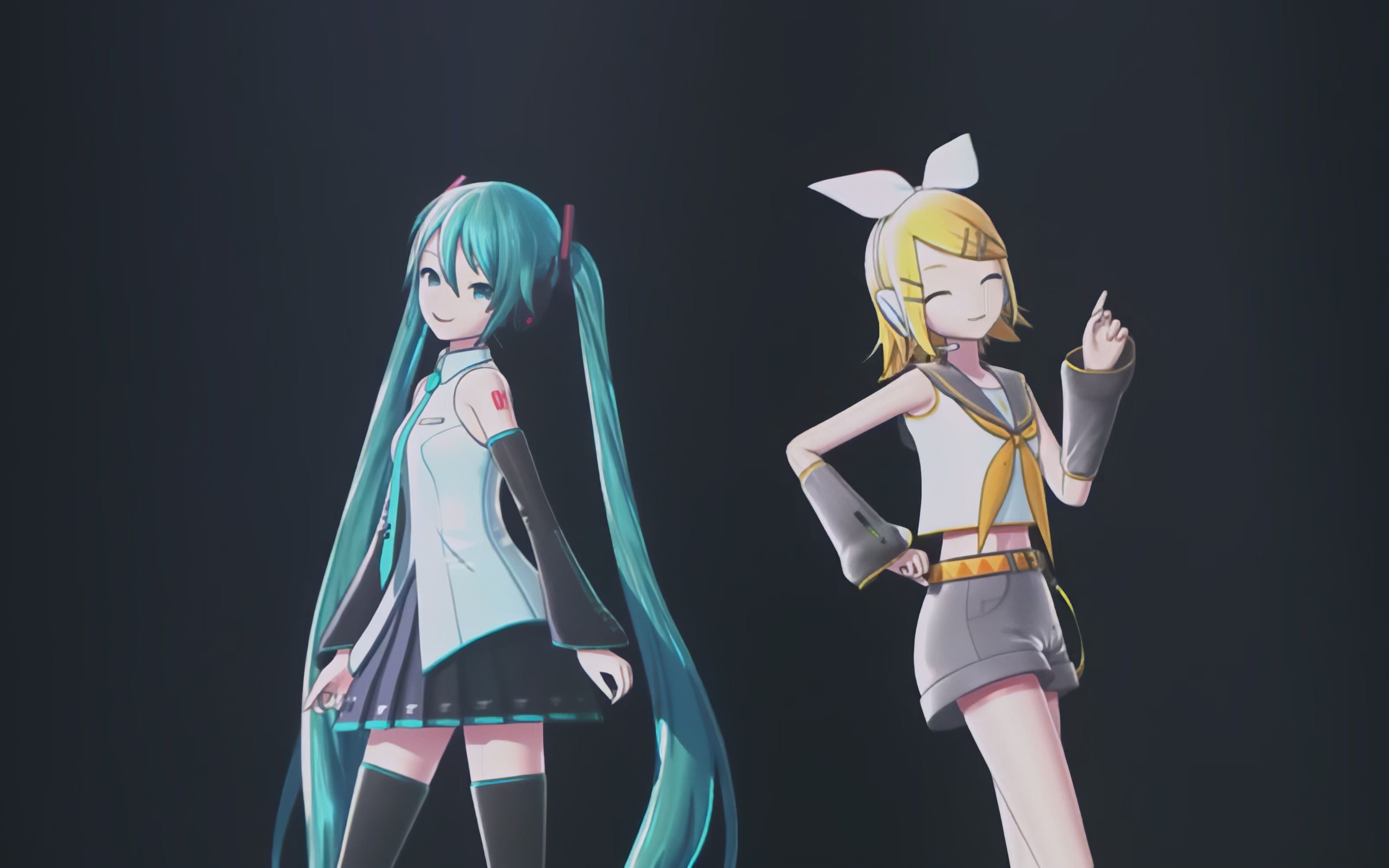 [图]【初音未来,镜音铃/4K60】《哇哇世界》Giga×Mitchie M ワーワーワールド from [Project sekai 2nd感谢祭day2 昼场]